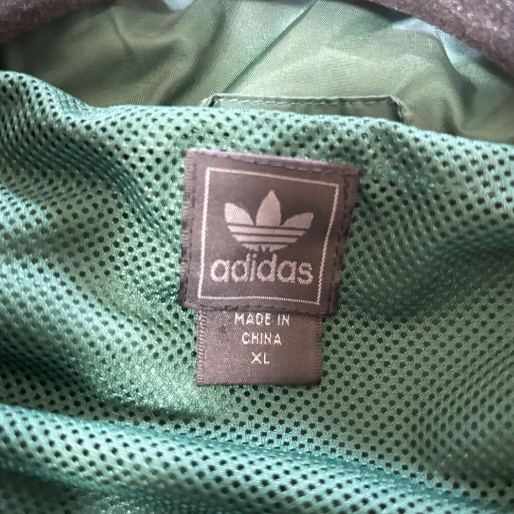 ADIDAS ORIGINALS ADS-200J MENS XL VINTAGE Y2K WINDBREAKER JACKET HOODED - Picture 5 of 13